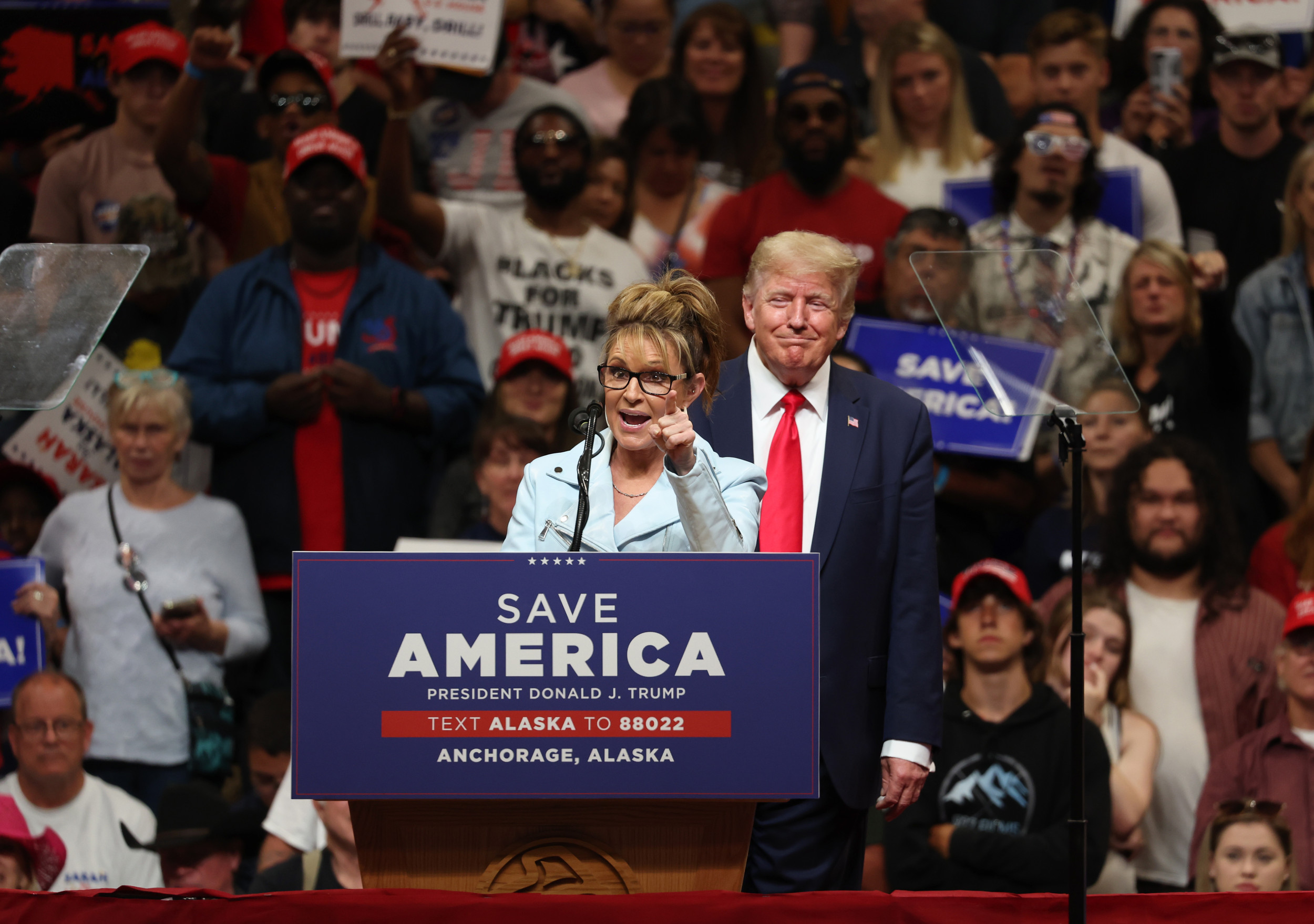 Palin and Tshibaka Losses in Alaska Add to Trump's Midterm Failures