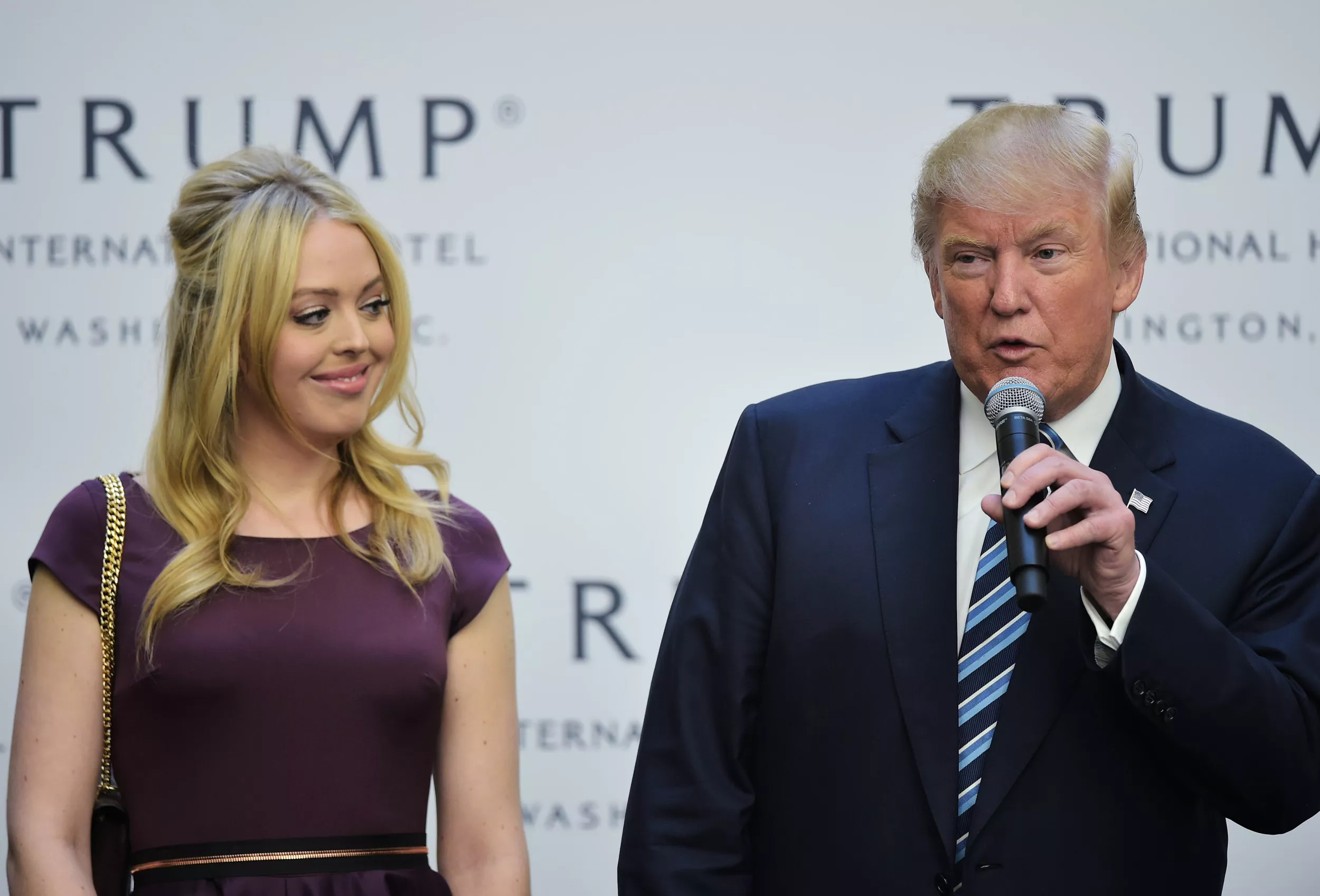 Donald Trump Jokes About Size of Tiffany's Wedding Ring - Vimarsana News