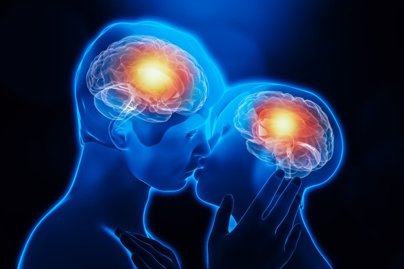 Brains in love