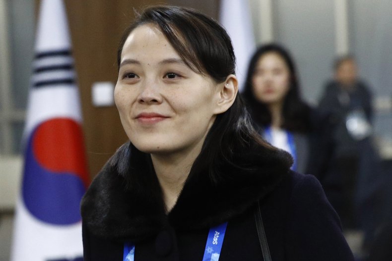 Kim Yo-jong Pictured in 2018