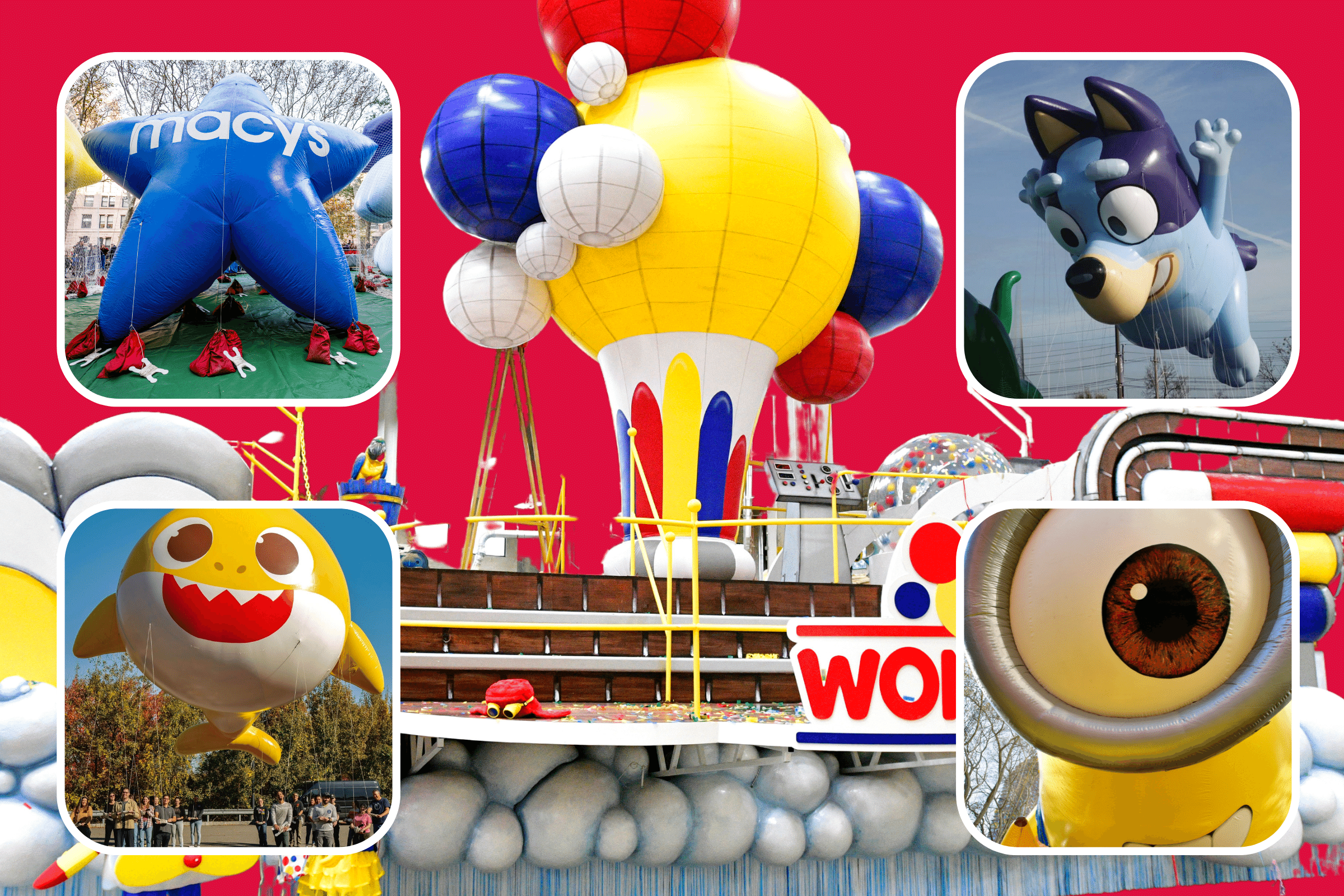 New Balloons Thanksgiving Day Parade 2022