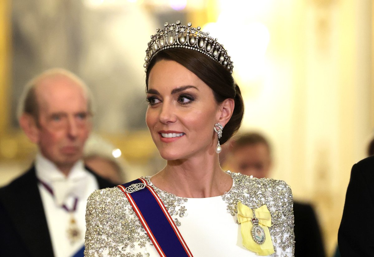 Kate Middleton's Dazzling State Banquet Regalia Explained - Newsweek