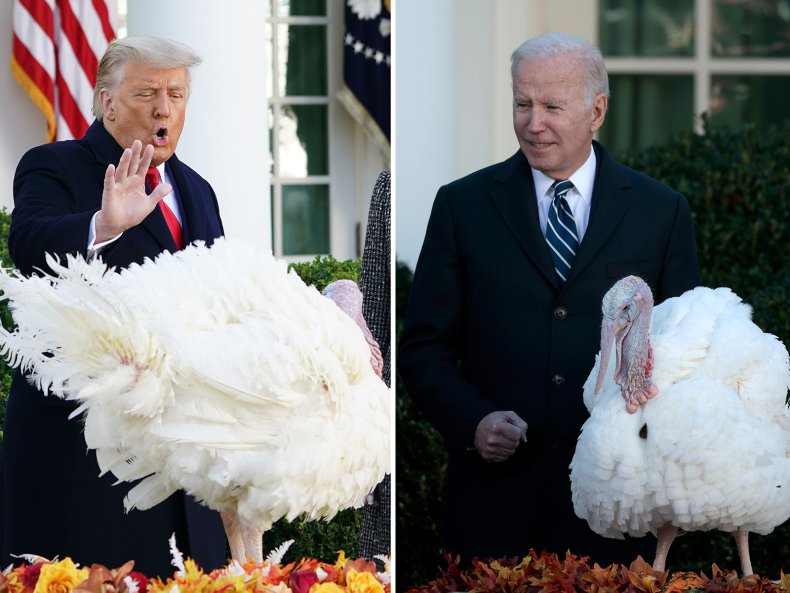 US Presidents and Thanksgiving Turkeys 
