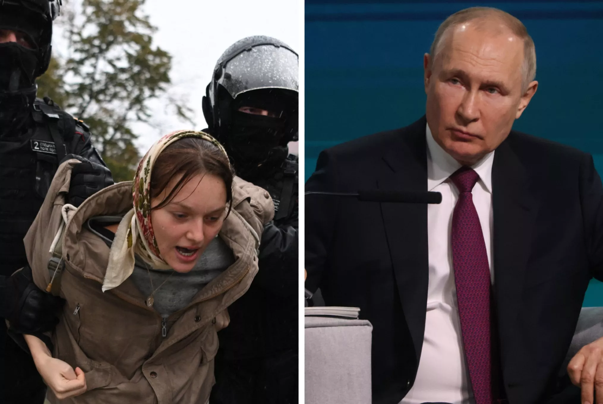 Putin Facing Increasing Protests From Angry Families of Russian Reservists - Vimarsana News
