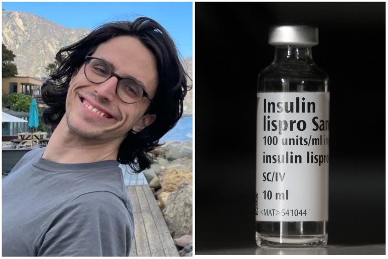 Split image of Sean Morrow and Insulin