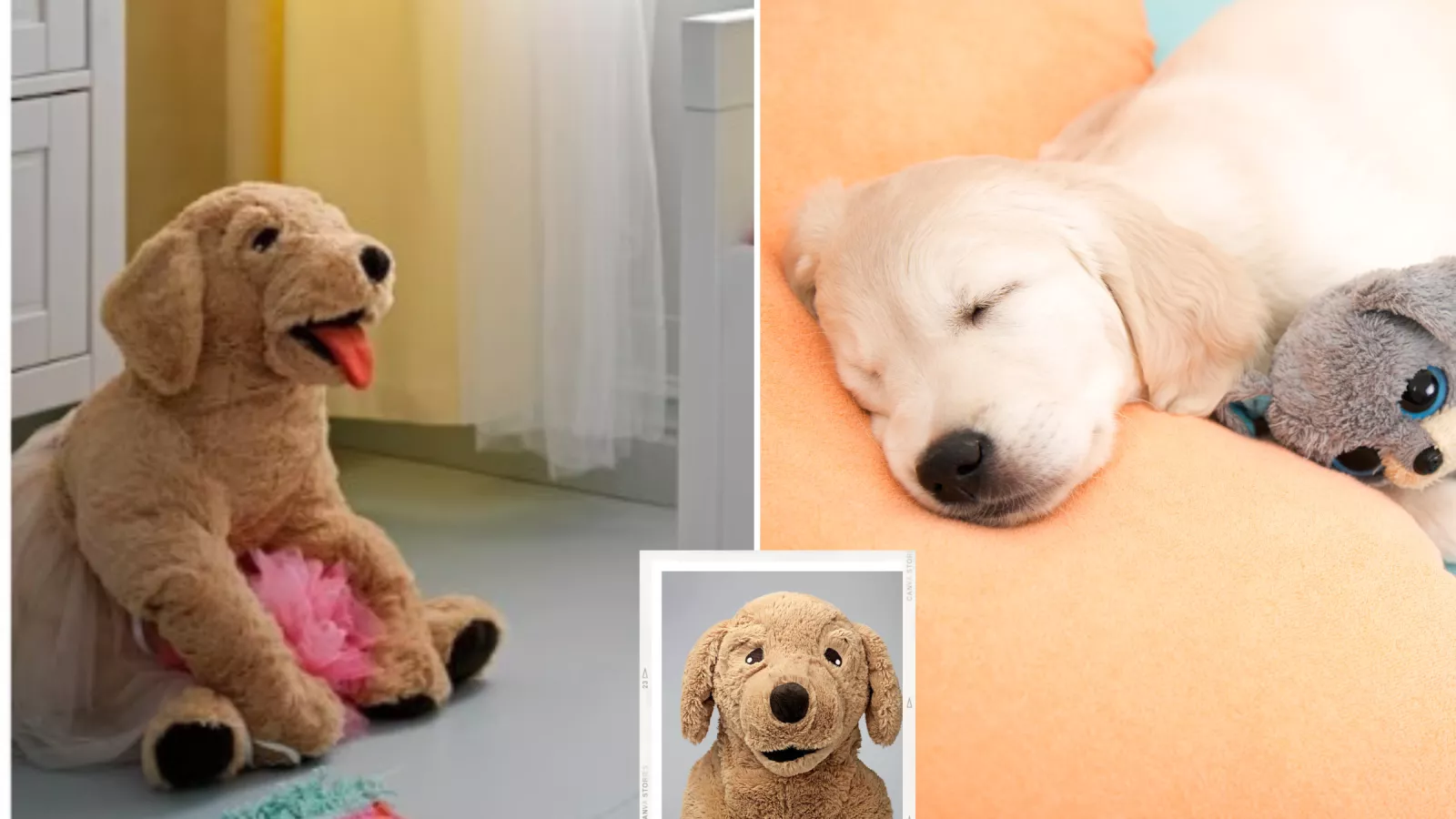 Ikea dog plush sales