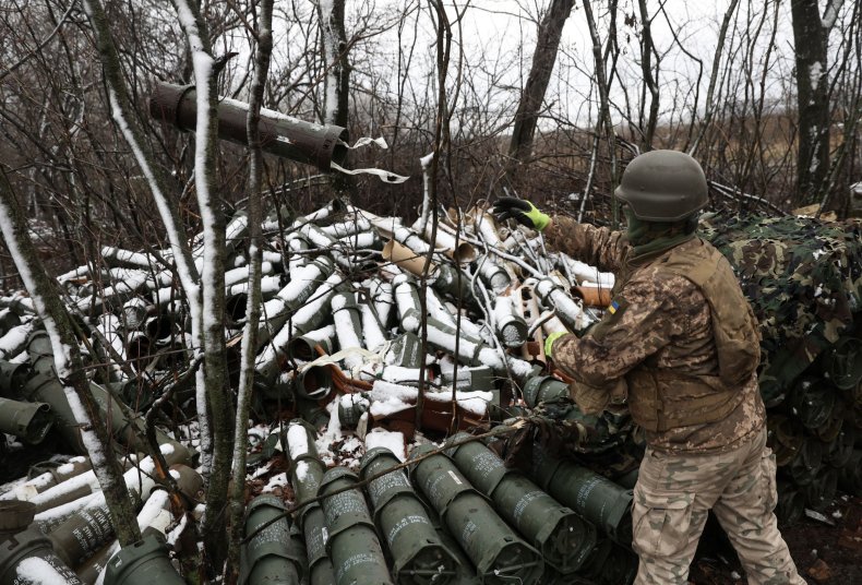 Russian artillery Ukraine
