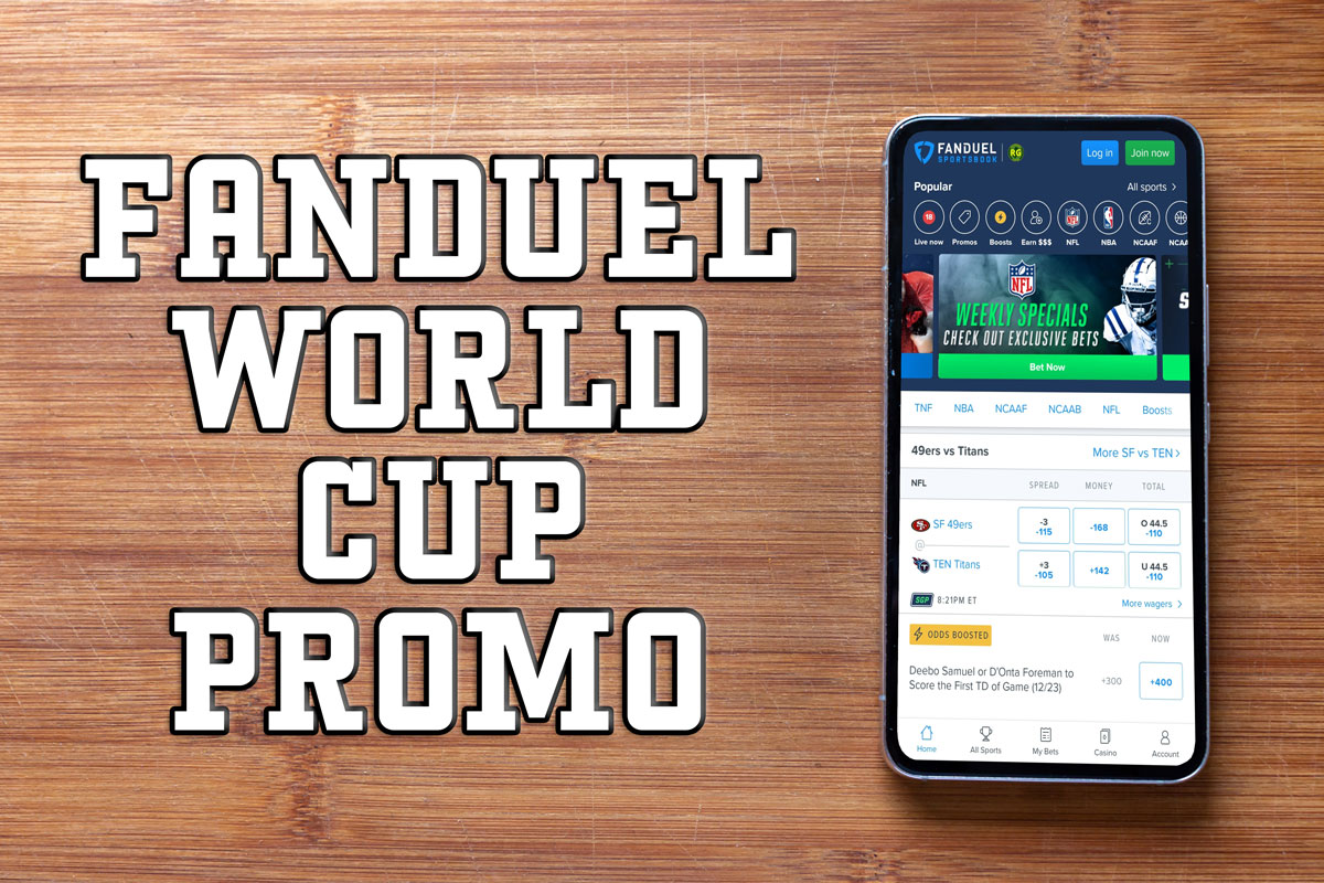 FanDuel World Cup Promo: Bet $5, Get $125 Bonus for USA-England