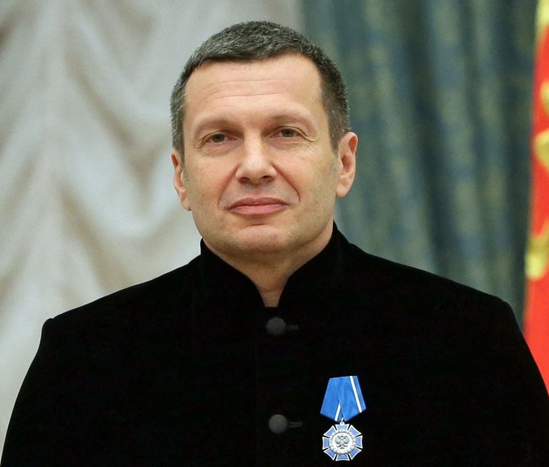 TV anchor Vladimir Solovyov 