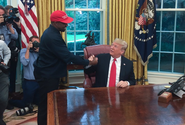 Donald Trump meets with rapper Kanye West