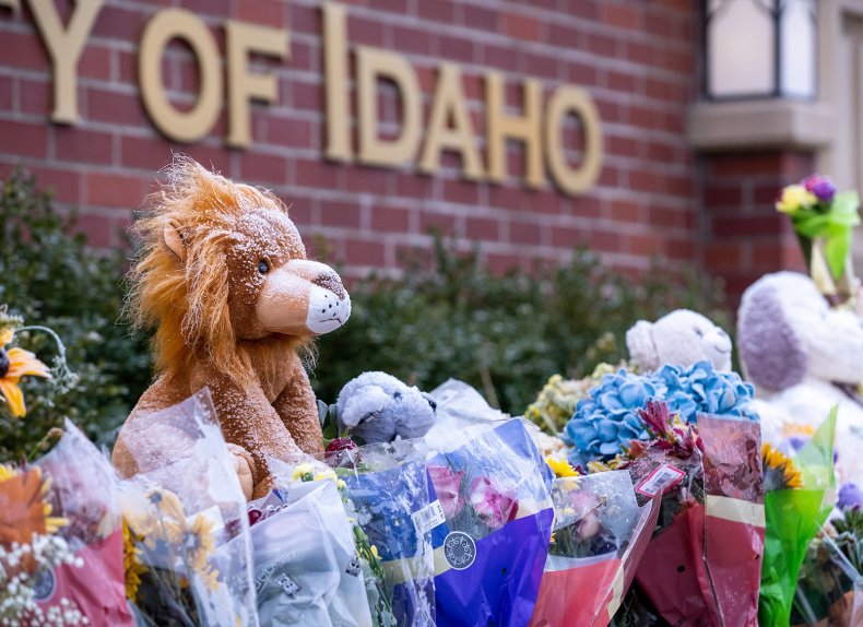 Memoriale spontaneo dell'Università dell'Idaho