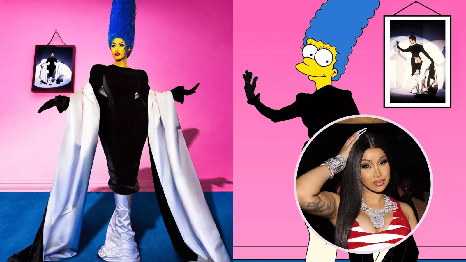 Artist Threatens to Sue Cardi B Over 'Sexy' Marge Simpson Halloween Costume