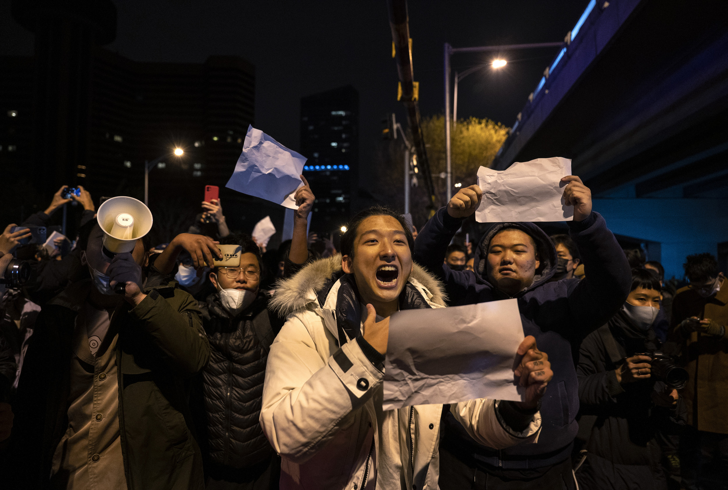 Western Journalists Covering China Protests 'Beaten' and 'Intimidated'