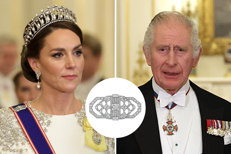 Kate Middleton and King Charles Brooch Backlash