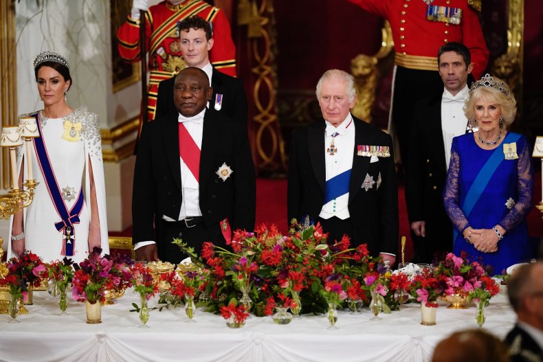 State Banquet at Buckingham Palace, 2022