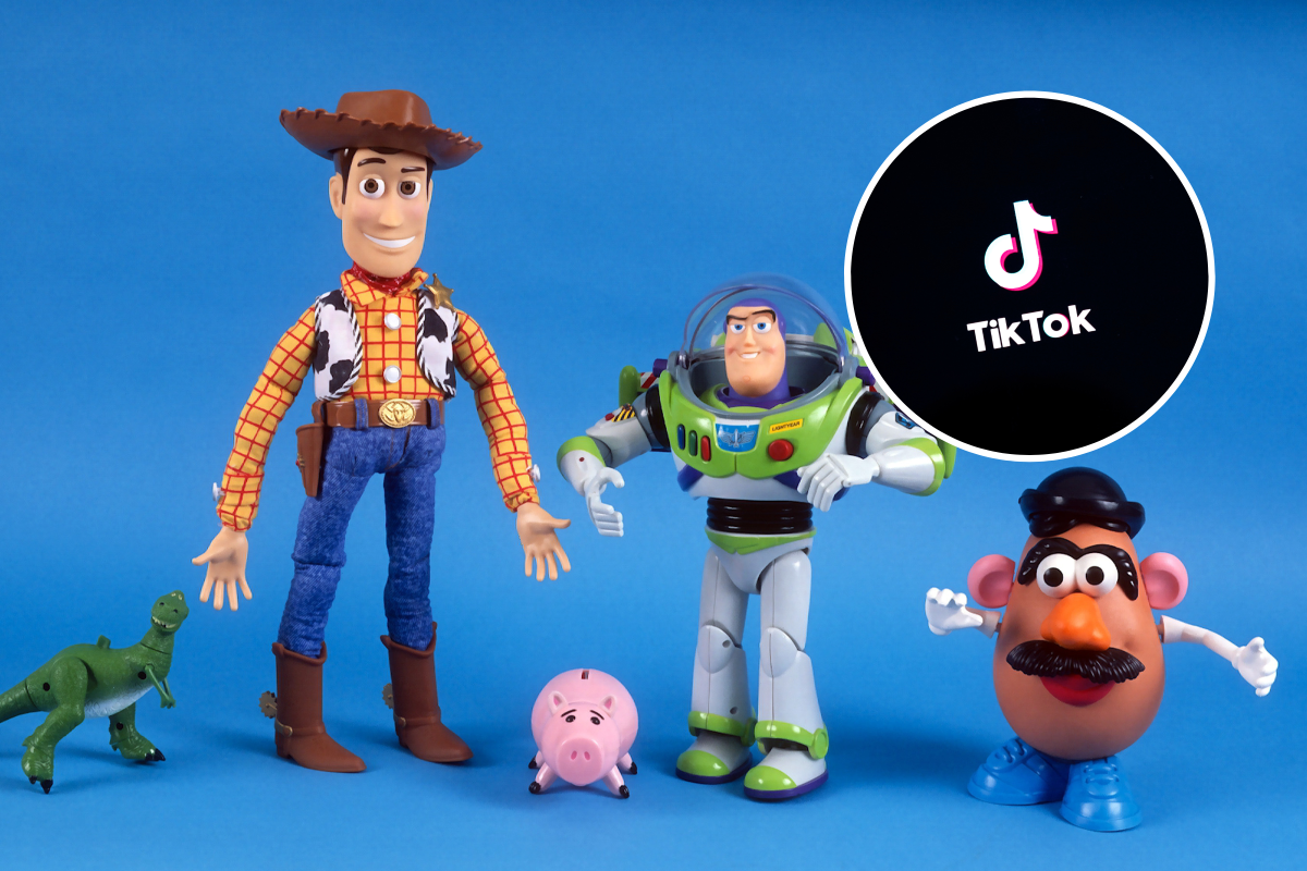 Toy Story Toys 1995 TikTok Apple iPhone
