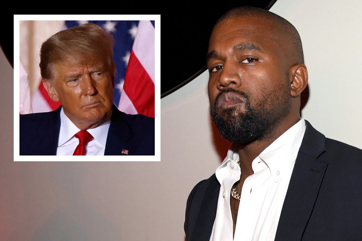 Kanye West calls Donald Trump a "liar"