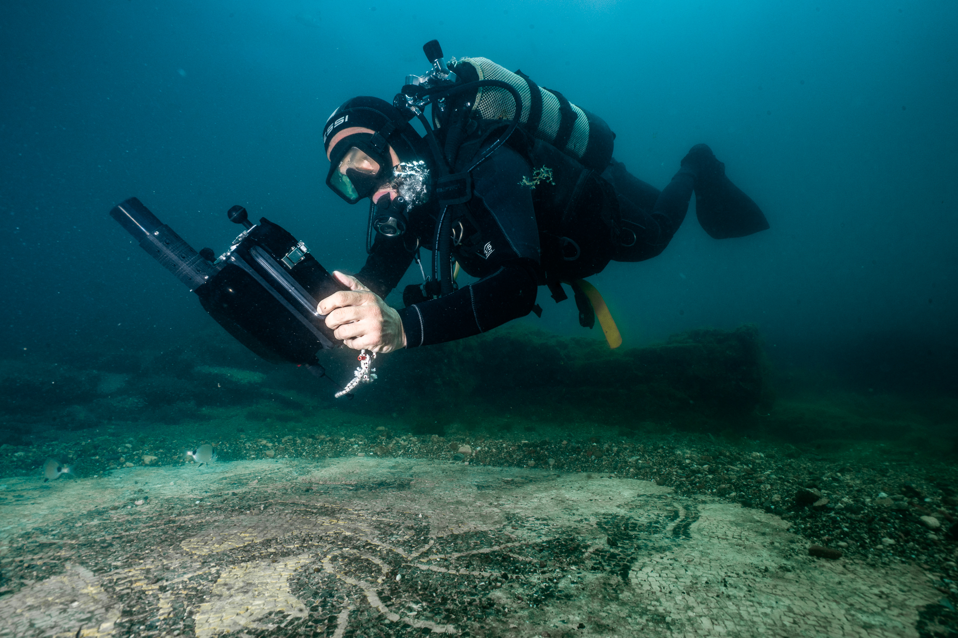 Discover ocean. Подводный храм. Океан. Sunken Temple.