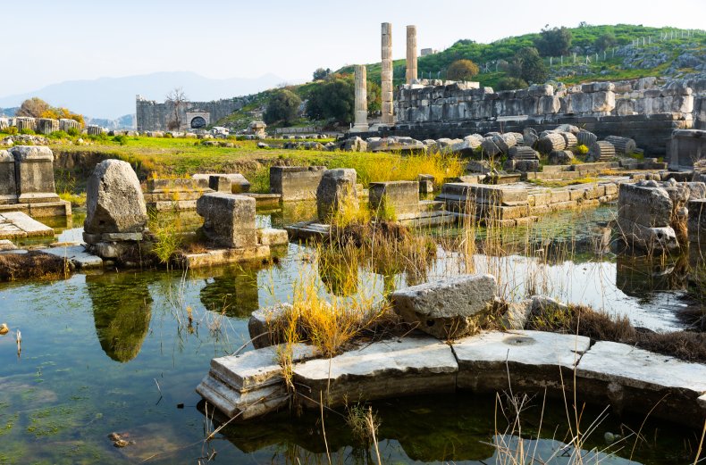 Ancient Greek ruins in Turkey