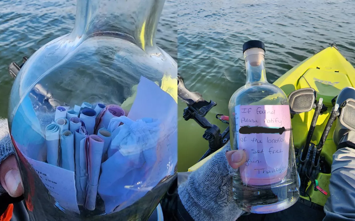 Fisherman Discovers Message in a Bottle With Heartbreaking Story Behind It  - Newsweek