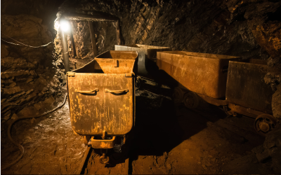 The iron mine Chrustenice in Czech Republic.