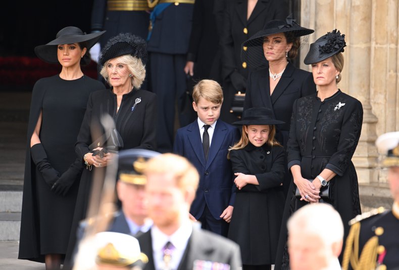 Royals attend Queen Elizabeth's state funeral