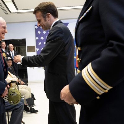 Macron Honors Veterans Macron Honors Veterans