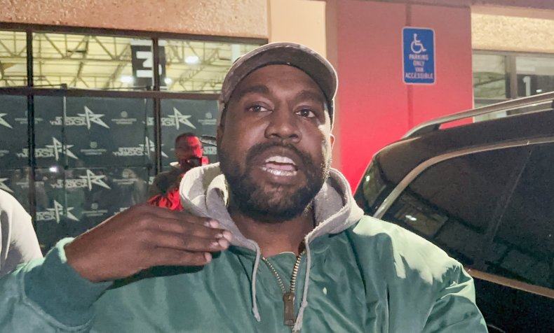 Kanye West in Los Angeles