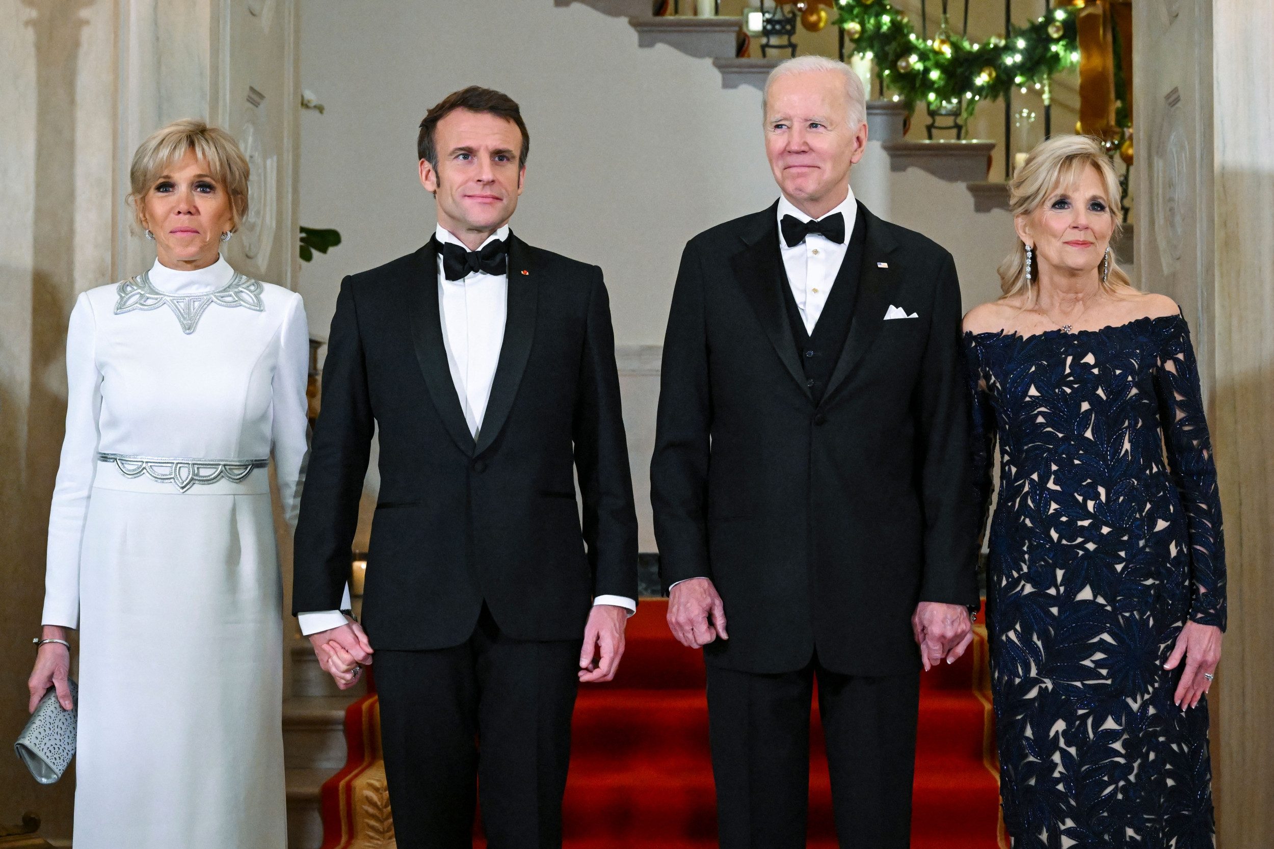 State Dining Room Dinner With Macron