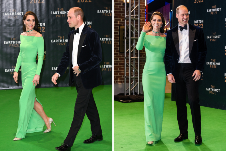Kate Middleton Earthshot Solace London Evening Gown