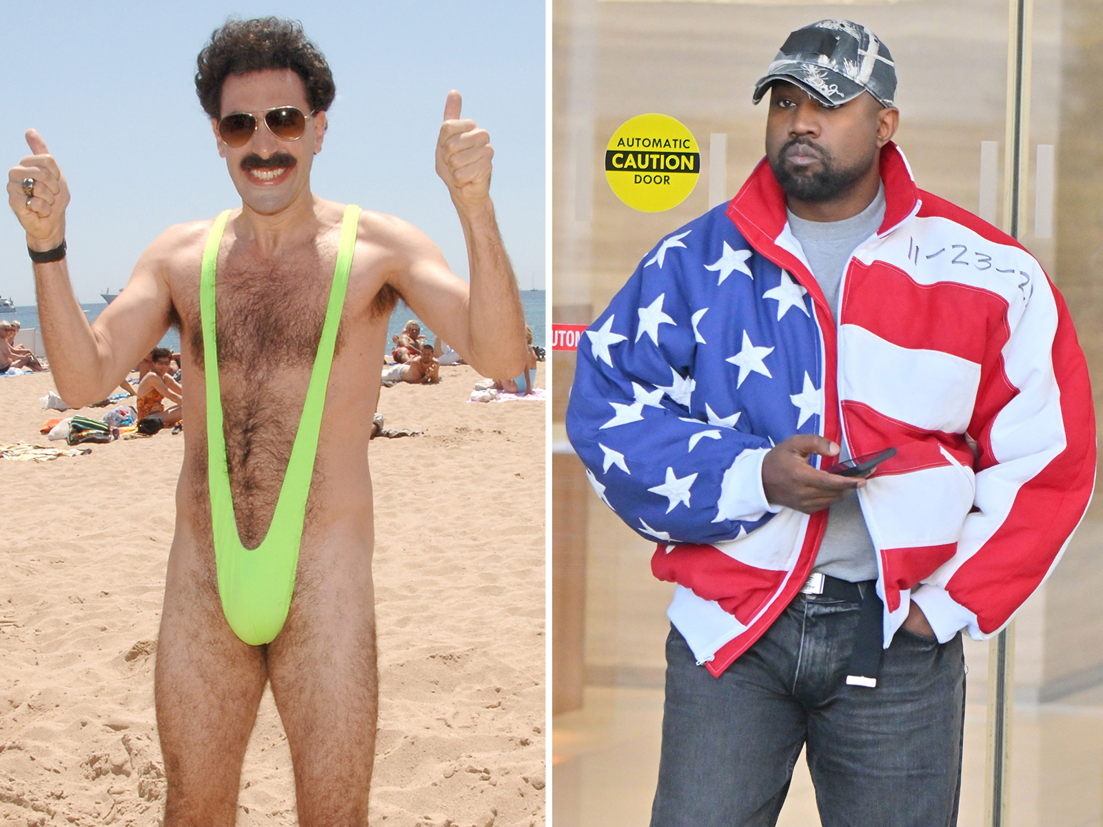 Borat Chides Kanye as 'Too Antisemitic' During Kennedy Center Speech