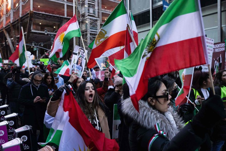 Iranian protests in New York City