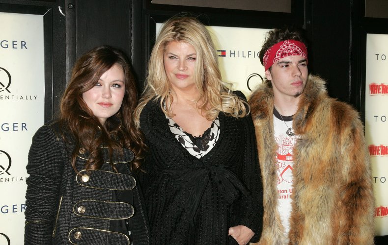 Kirstie Alley with Kids, Lillie and True
