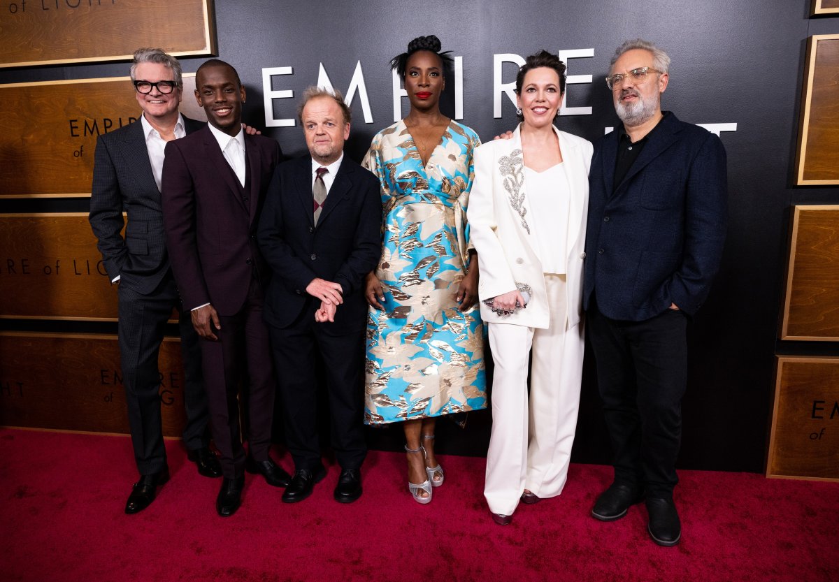 Empire of Light cast at premiere
