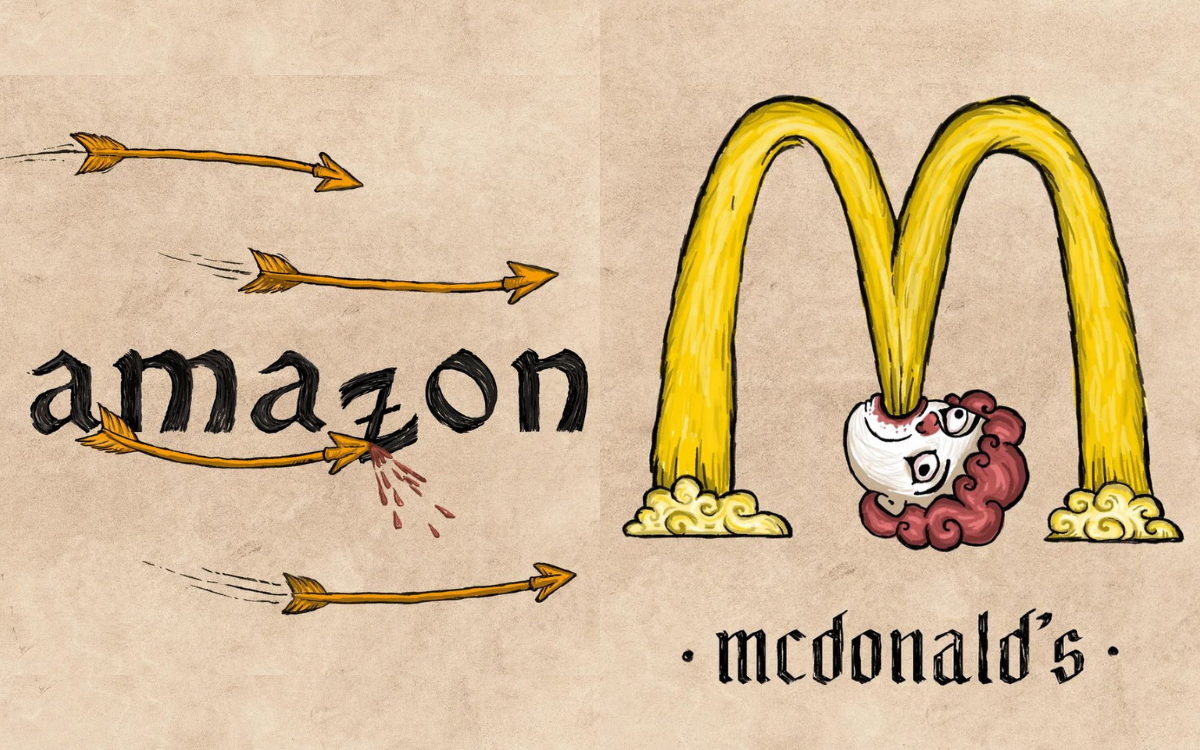 McDonald's logo PNG transparent image download, size: 1200x909px