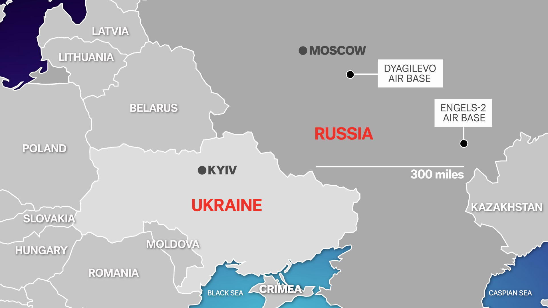 Russia Map Reveals How Ukraine Drones Attacked Deep Inside Country