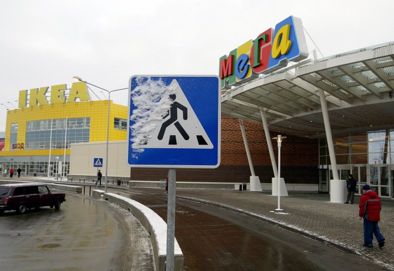 Mega-2 shopping mall in Khimki
