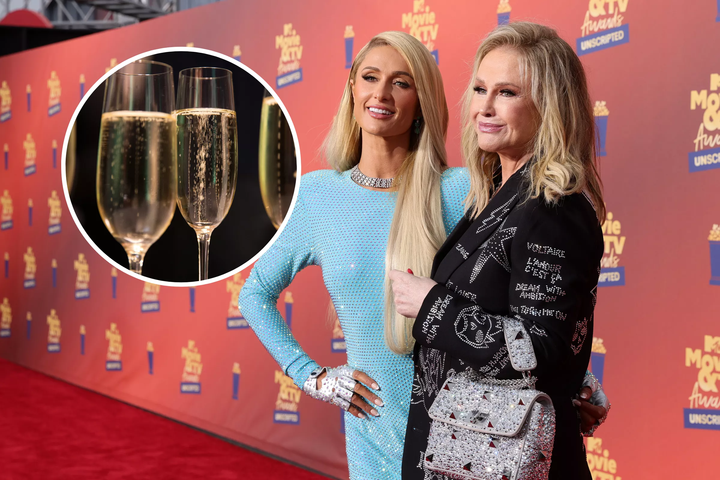 Paris Hilton Shows Off Mom Kathy Hilton's $35,000 Moët Vending Machine - Vimarsana News