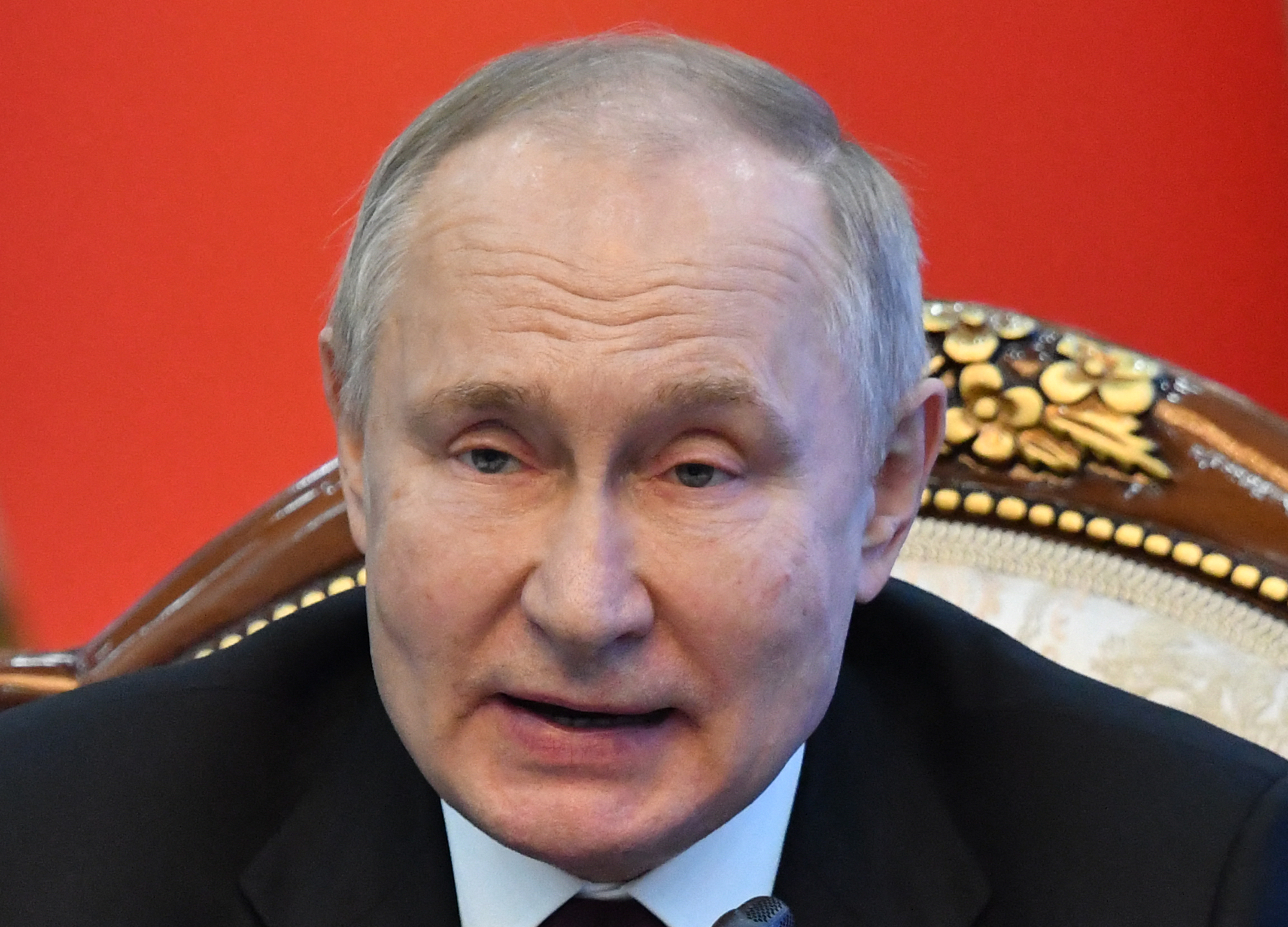 Putin Accuses the West of Using Ukrainians as 'Cannon Fodder'