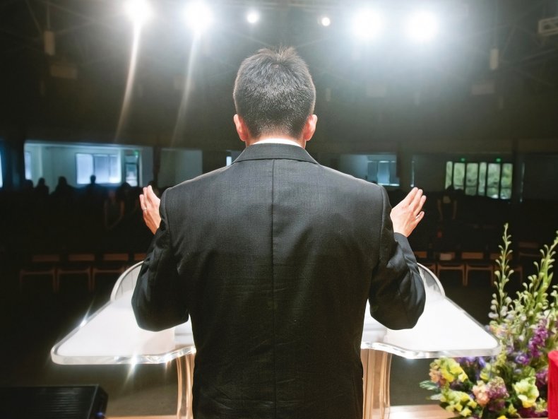Stock Image of A Pastor 