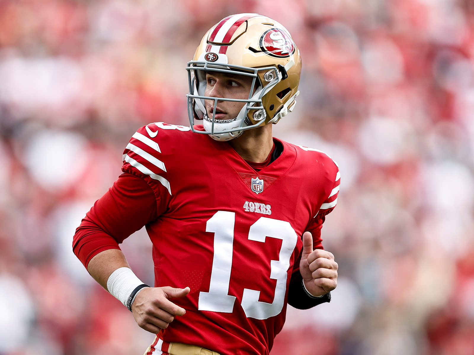 49ers rookie Brock Purdy ready to face the 'GOAT' Tom Brady