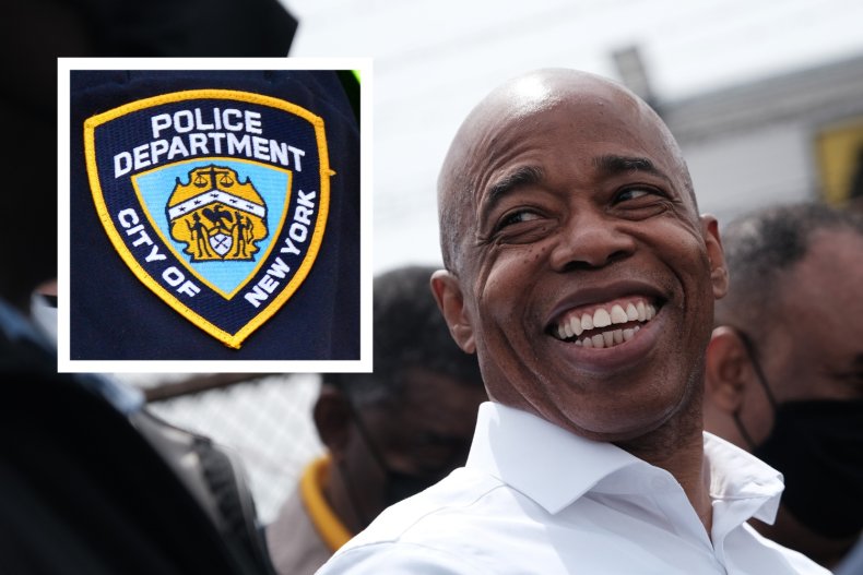 Mayor Eric Adams and NYPD