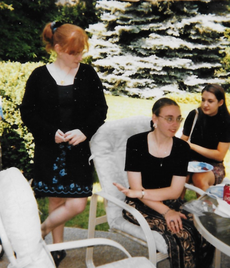 Gillian Twining dan Rexroad Lawrence saat remaja