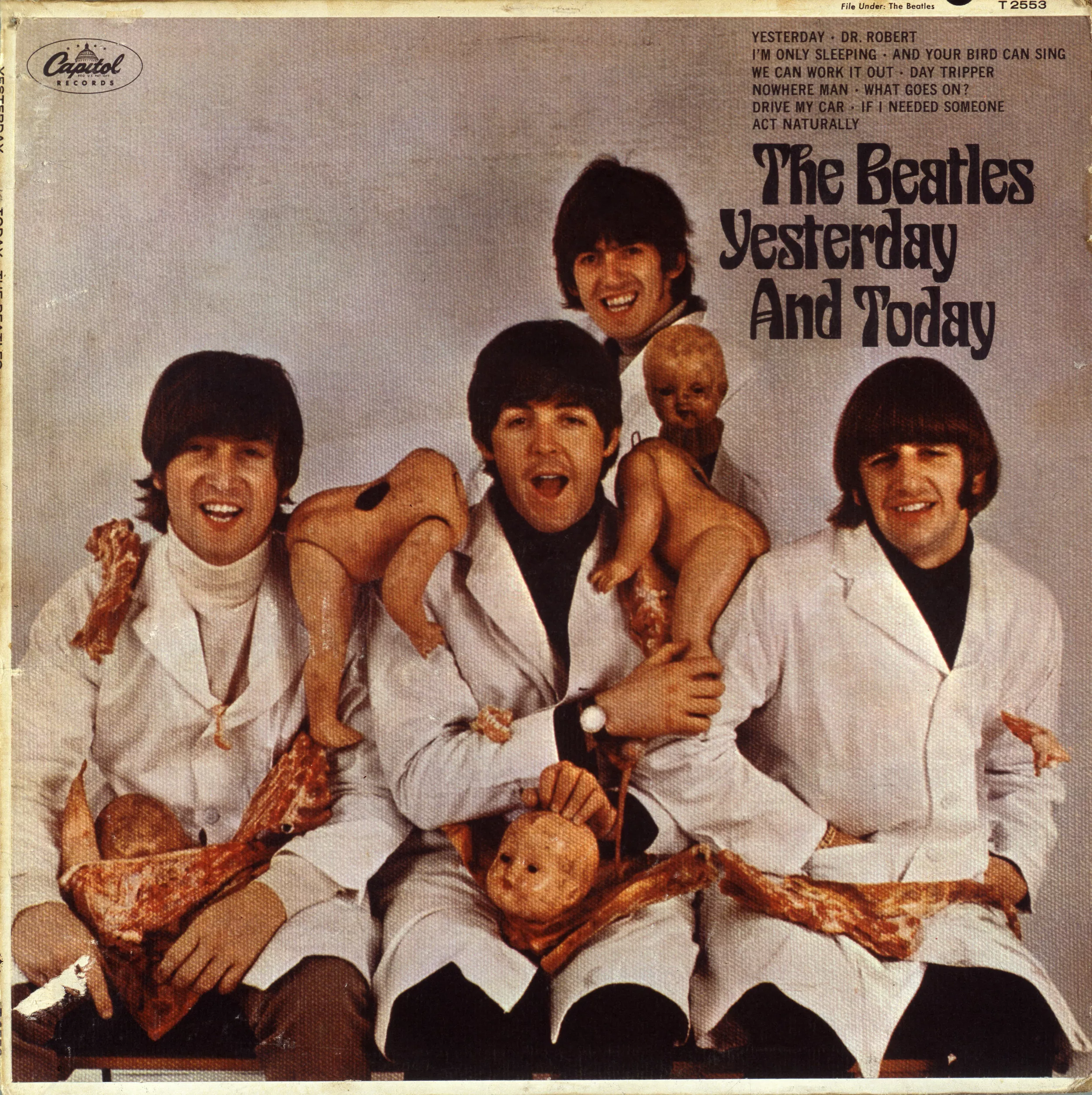 Beatles Posing With Butchered Baby Dolls on Rare Album Cover Sparks Debate - Vimarsana News