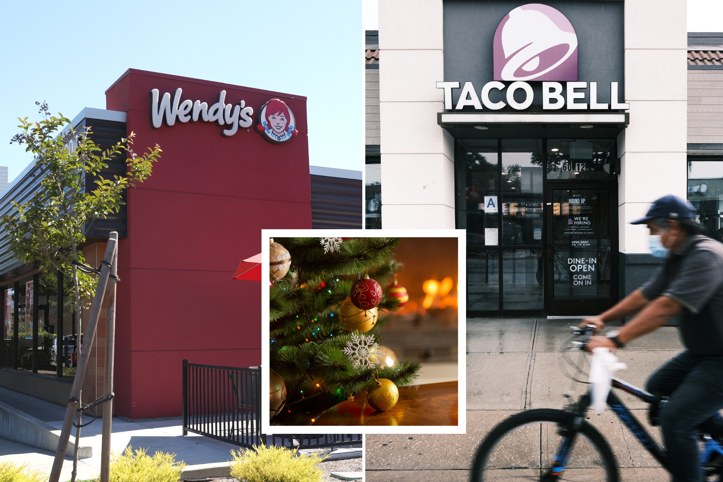 Fast Food Openings on Christmas Eve and Day? Wendy's, Taco Bell and More