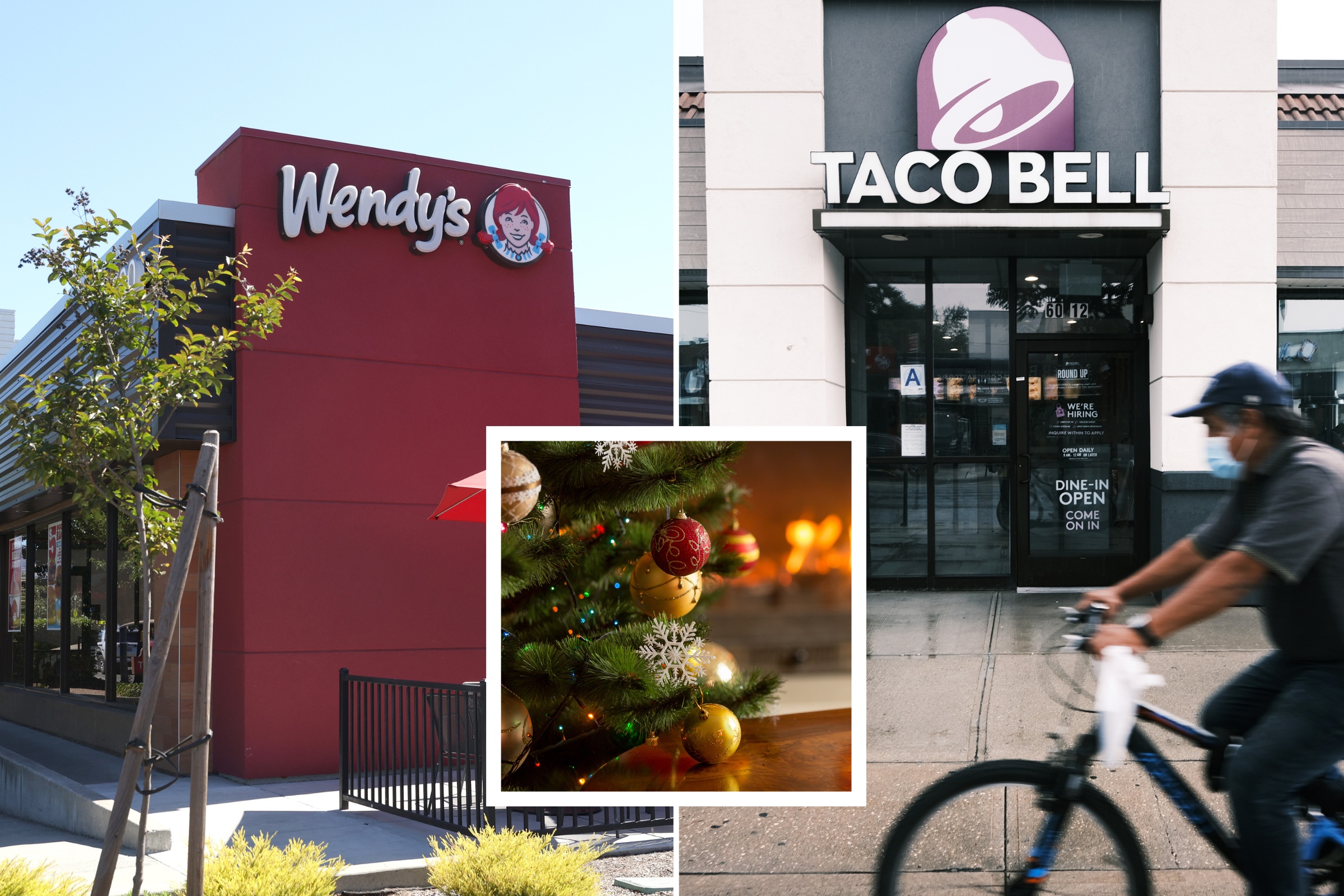 Fast Food Openings On Christmas Eve And Day Wendy s Taco Bell And More