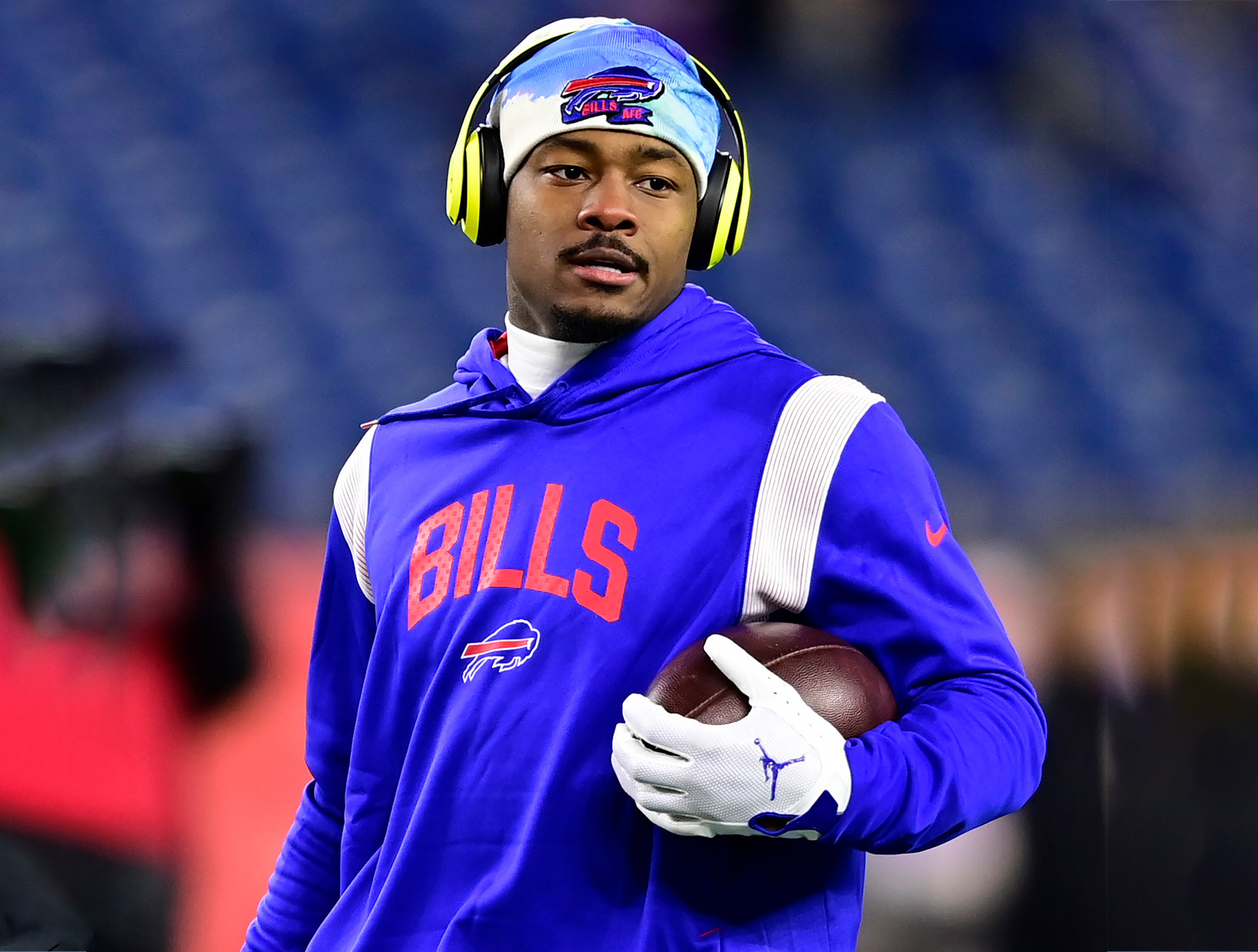 Stefon Diggs shares heartwarming moment with young Bills fan who