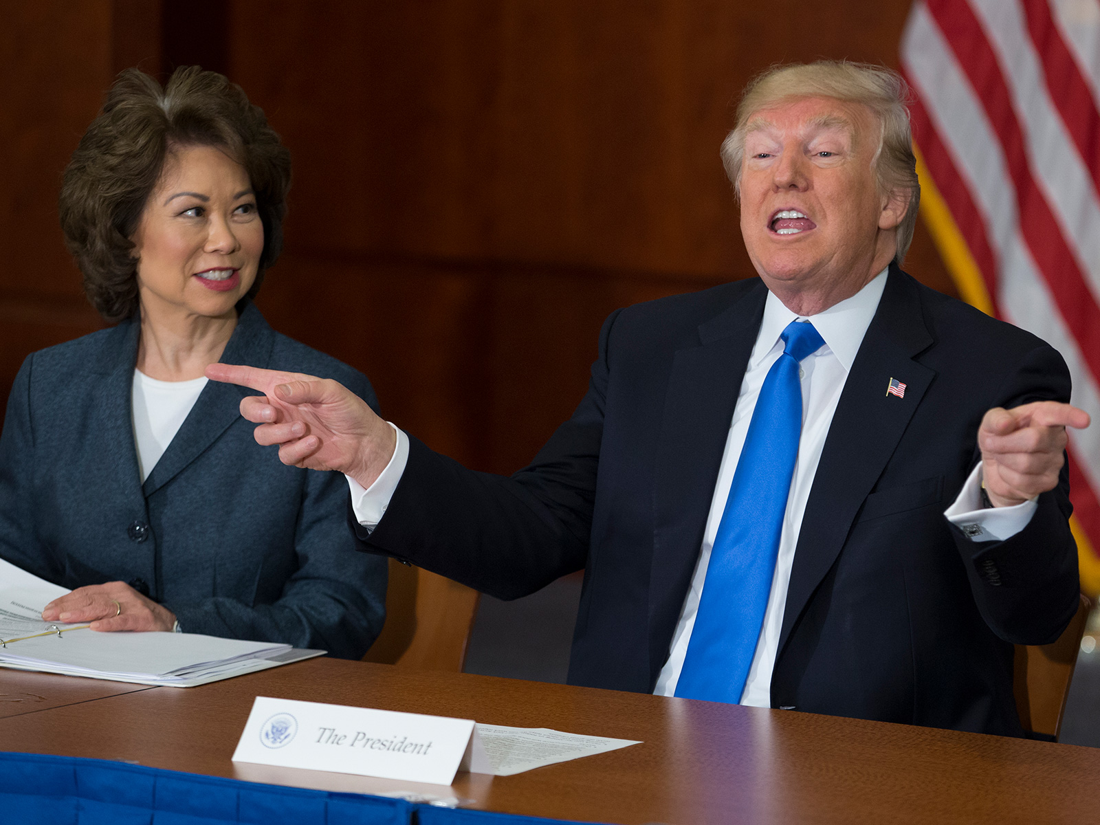 What Did Trump Say About Elaine Chao? Former Transport Secretary Responds