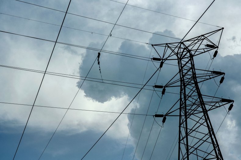 An electric pole