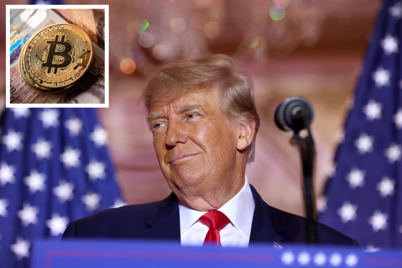 Donald Trump and a Bitcoin 